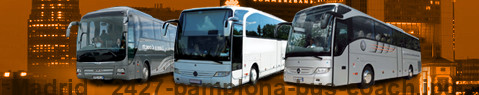 Transfert privé de Madrid à Pamplona avec Autocar (Autobus)