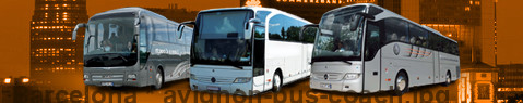 Privat Transfer von Barcelona nach Avignon mit Reisebus (Reisecar)