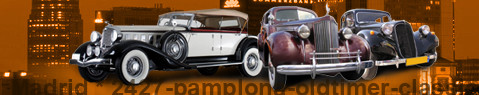 Private transfer from Madrid to Pamplona with Vintage/classic car