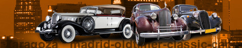 Private transfer from Zaragoza to Madrid with Vintage/classic car