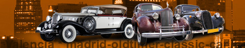 Private transfer from Valencia to Madrid with Vintage/classic car