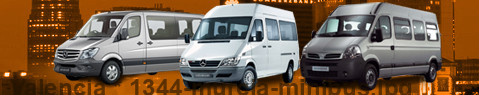 Private transfer from Valencia to Murcia with Minibus