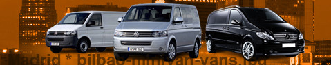 Private transfer from Madrid to Bilbao with Minivan