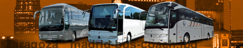 Privat Transfer von Zaragoza nach Madrid mit Reisebus (Reisecar)